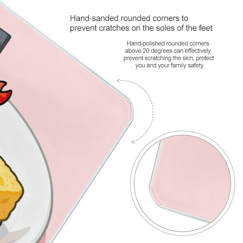 Báscula digital de baño Sushi para peso corporal miniatura 4