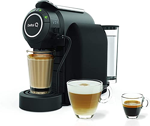 Cafeteira Delta Q, Milk Qool Evolution, Preta, 110V
