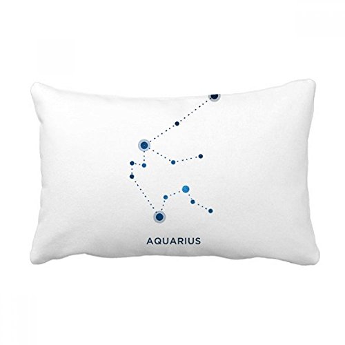 Coussin de décoration Verseau avec taie et insert pour canapé