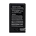 Camera Battery Charger for Canon LP-E5,EOS Rebel XS,Rebel T1i,Rebel XSi,XS,1000D,500D,450D,Kiss X3/2,LC-E5,Black