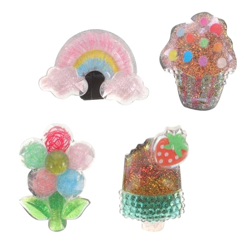 [SUPVOX] ���̎q�p�V���[�Y�N���b�v4pcs ���O���\�ȌC����o�b�N�� �L���L���P���v�����Z�X�f�U�C�� �C�̑����`���[�� ���o������p�[�e