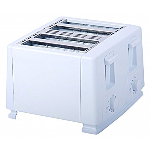 Brentwood TS-264 4 Slice Toaster, White