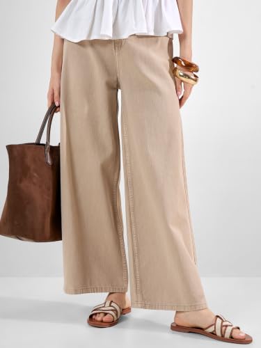 Image of Tokyo Talkies Women Straight Fit High-Rise Parallel Trousers