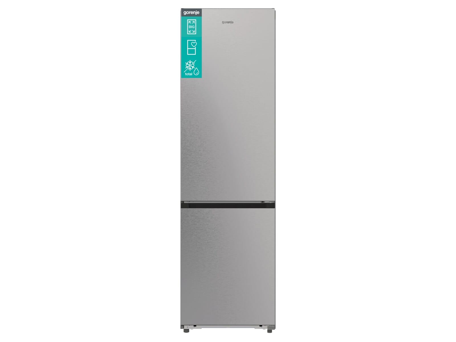 Gorenje NRB620C6X4WFE lodówko-zamrażarka/wolnostojąca/EEK: C/34dB/413 l/ConnectLife/Total No Frost/SuperSilent/AdaptTech/Big Volume/MultiAirflow/Convertzerozone/wys. x szer. x gł.: 203 x 59,5 x 65,8