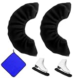 ZUYIST Kufenschoner Schlittschuhe Schoner, Schlittschuh Schoner, Kufenschutz Zubehör, Kufenstrumpf Eishockey Elastische Kufenstrümpfe Schlittschuhschoner für Hockeyschlittschuhe Eiskunstlaufschuhe