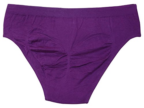 Image of Bralux Mens Briefs Combed Cotton Solid Underwear Combo Set with Soft Concealed Waistband