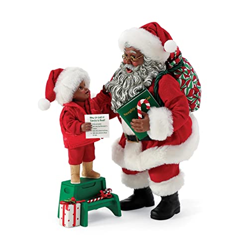 Department 56 Possible Dreams Christmas Traditions Real Santa Figurine Set, 10 Inch, Multicolor #TOP23
