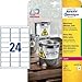 Produktbild AVERY Zweckform Etiketten Laser/Kopier wetterfest 63,5x33,9mm weiß VE=480 Stück