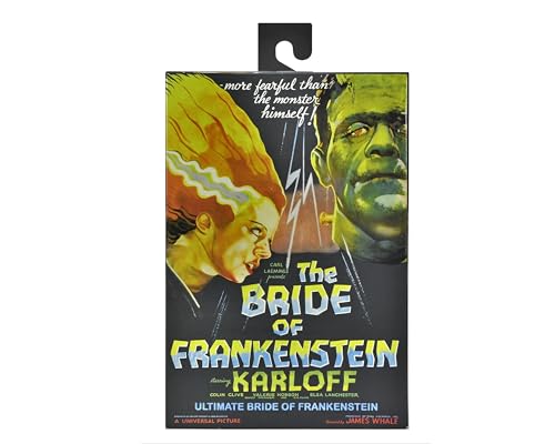 NECA Official-Universal Monsters Ultimate Bride of Frankenstein Ultimate 7" Action Figure, Multicolor - Image 2