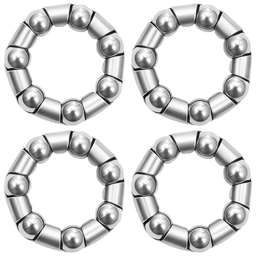 4PCS多目的ユニバーサル自転車ベアリング自転車ケージ付きボールベアリングフロントフォークサイクリングアクセサリーサイクリングアクセサリー