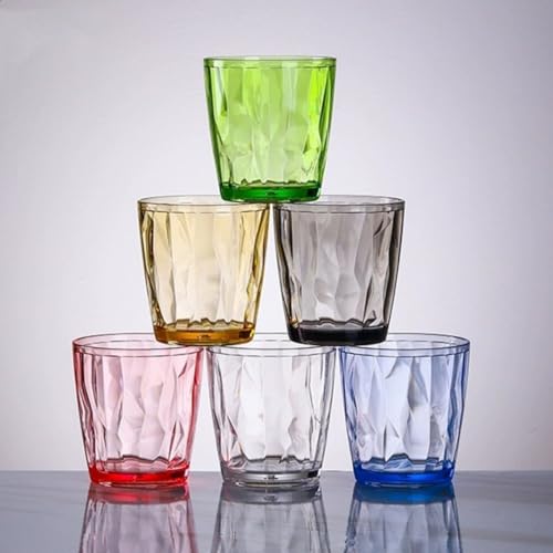 ȂRbv 6Zbg Rbv ^u[ 500ml JtNA eB[Jbv Jbv hN  R[q[ g vX`bN ϔMx-20`100 qp Xg Ɩp (JtNA×6, 330mlFa8.4*