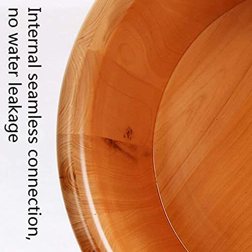 Bañera de pies de madera para masaje y spa miniatura 7