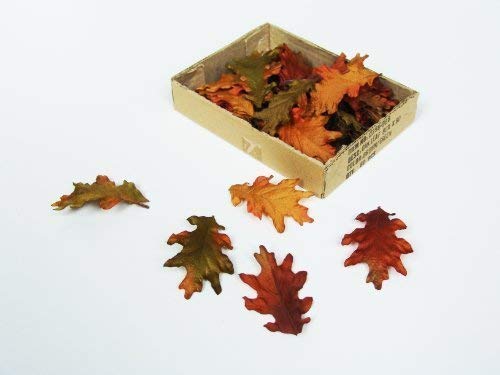 E+N Deko 60 x autumn leaves, assorted colours