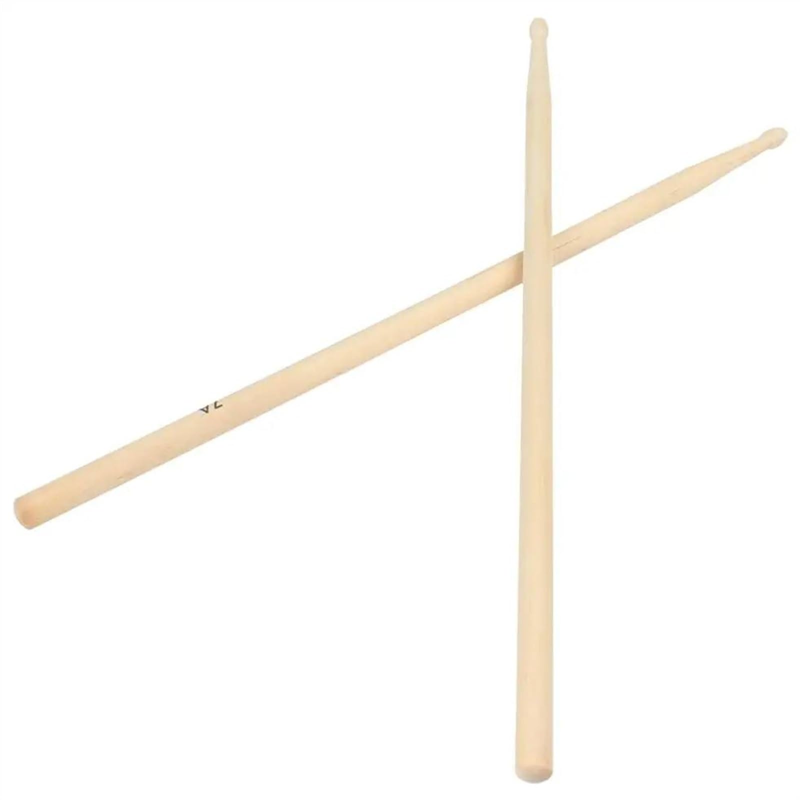 10 Paar Langlebige Drumsticks Aus Ahornholz. Tragbare Und Leichte 7A Drumsticks Trommelstöcke für Anfänger