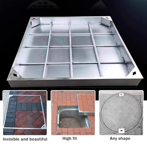 Couvercle de fosse septique invisible pour votre terrasse
