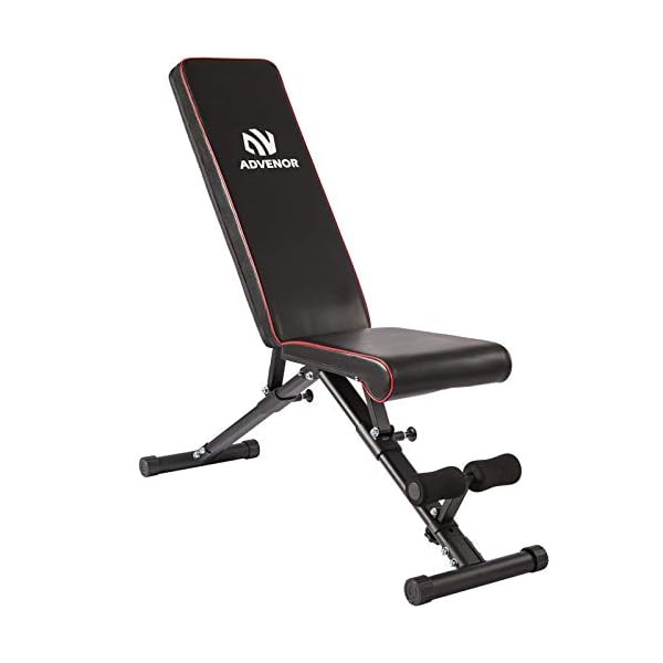 ADVENOR-Weight-Bench-Adjustable-Strength-Training-Incline-Decline-Full-Body-Workout-Foldable-Exercise-Bench-For-Home-Gym ADVENOR Weight Bench Adjustable Strength Training Incline Decline Full Body Workout Foldable Exercise Bench For Home Gym