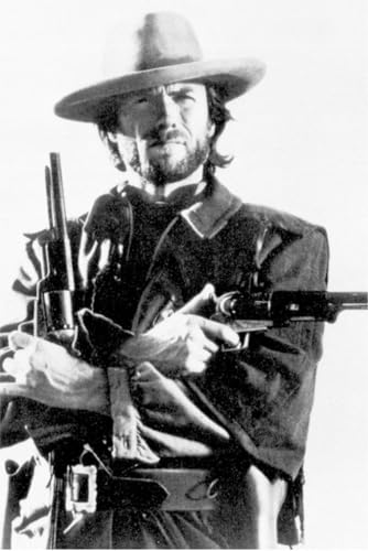 BUY ART FOR LESS Officially Licensed Clint Eastwood Guns Movie
