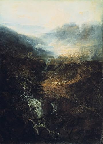 Affiches et Gravures Impression Sur Toile Matin Coniston Fells Turner 60x90