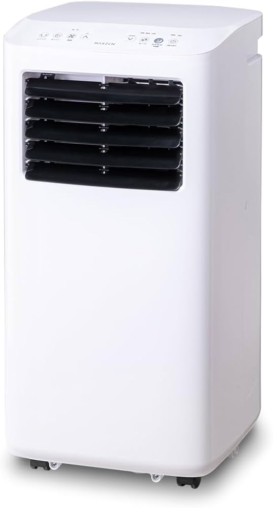 マクスゼン　スポットクーラー 設置工事不要でかんたん操作、排熱ダクトや排水に工夫を凝らした