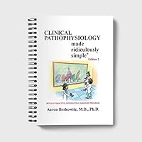 Clinical Pathophysiology Made Ridiculously Simple: Spiral Bound Edition 1935660543 Book Cover