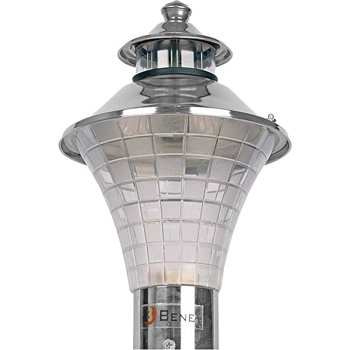 Image of BENE Geruit Outdoor Lamp (Steel, 18 Cms, Pack of 2 Pcs)