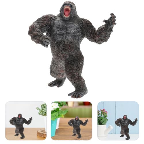 Figurine en plastique noir à forme détaillée authentique de qualité