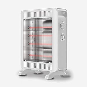 2 in 1 ventilatorkachel energiebesparend stil, 2000 W elektrische verwarming mobiele energiebesparende kantelbeveiliging oververhittingsbeveiliging 2 warmteafgiften instelbare ventilatorkachel voor huis B (C)