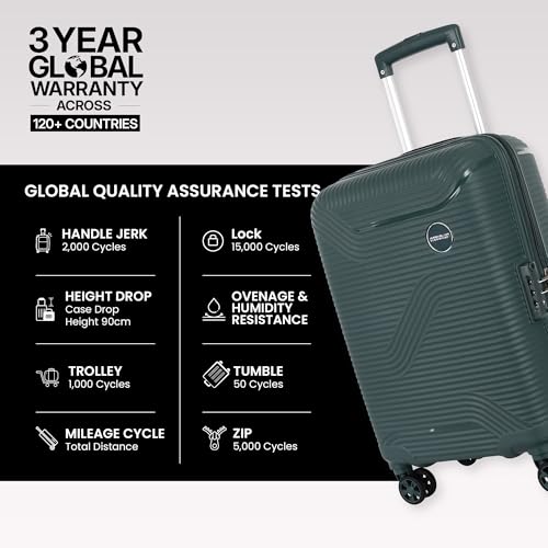 مراجعة American Tourister MAXPLUS 79 سم — حقيبة سفر كبيرة بتقنية TSA باللون الأخضر الزيتي - الصورة 5
