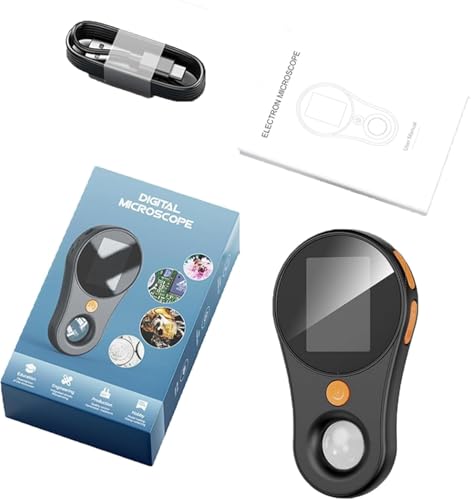Microscope portable écran 2 pouces pour éviter la fatigue oculaire sur PC