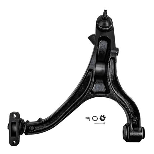 Image of Detroit Axle - 8pc Front End Control Arms Kit for Jeep 05-10 Grand Cherokee Commander, Outer Tie Rods Lower Control Arms Sway Bars Upper Ball Joints 2005 2006 2007 2008 2009 2010 Replacement