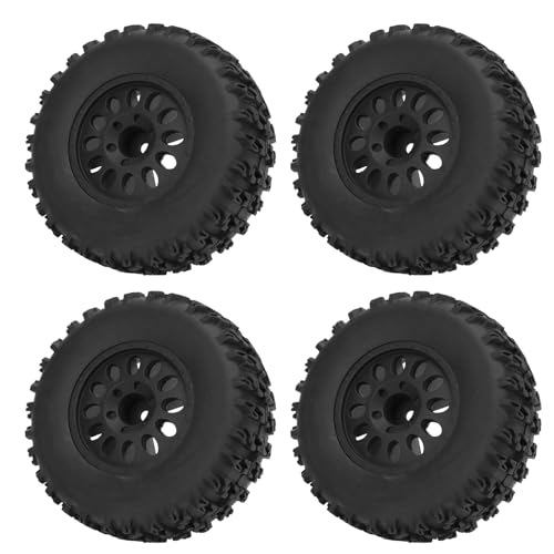 Traction améliorée avec ces roues RC 1/10 de 110mm de diamètre pour camions tout-terrain