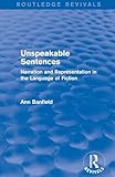 Unspeakable Sentences (Routledge Revivals)