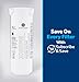 GE XWFE™ Refrigerator Water Filter, Genuine Replacement Filter, Certified to Reduce Lead, Microplastics, PFOA/PFOS, and 50+ Other Impurities, Compatible with GE Appliances Brands, Pack of 1