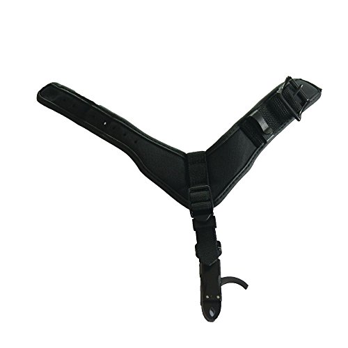 JIEXI HWYP Archery Adult/Youth Black Arrow Bow Release Aid with Buckle Wrist Strap Pack of 1