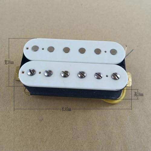 Micro double humbucker blanc pour transformer votre guitare en studio - 2