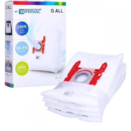 4x Compatible Bosch BBZ41FGALL High Filtration Bags