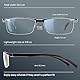 Gaoye 6 Pack pack Lesebrillen herren/damen mit blaulichtfilter Augenoptik Brille Lesehilfe für Herren Damen