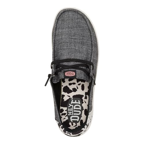 Image of HEYDUDE Wendy Rise Animal, Women's Shoes, Women's Slip-on Loafers, Comfortable & Light-Weight