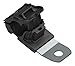 Hellermann Tyton North America 151-01449 Ratchet P Clamp, 0.52"-0.77" Bundle Dia, 15? Short Length, 0.405" Hole Dia, PA66HIRHSUV, Black, 1.37" Width, 4.55" Length (Pack of 280)