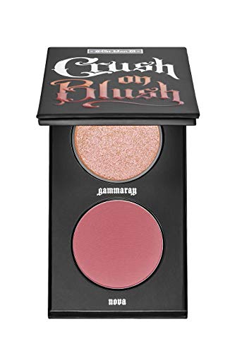 KAT VON D Kitten Mini Crush On Blush Highlighter + Blush Duo Limited Edition Gammaray & Nova