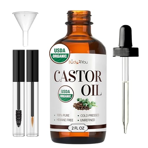 BodyJ4You Organic Castor Oil (2 fl oz)