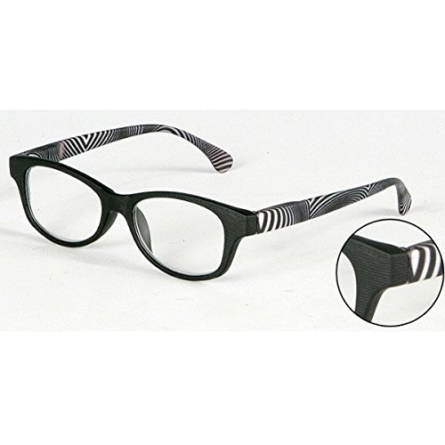 ダルトン(Dulton) 老眼鏡 リーディンググラス ブラックゼブラ 度数タイプ2 READING GLASSES BKZ 2.0 YGH55BKZ/2