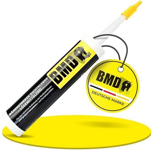 BMD Dampfsperren Folienkleber Mur | 1 Kartusche | 310ml | Dampfbremsen | lösemittelfreier Dichtkleber nach DIN 4108 & ENEV | Made in Germany
