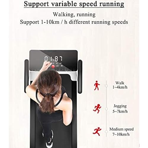 Image of Folding Treadmills Home Small Foldable Treadmill Shockproof Runninghine Multifunctional Folding Walkinghine Indoor Fitness