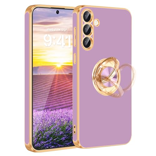 Coque Galaxy S25 violette lavande fine et protectrice pour le quotidien et la voiture