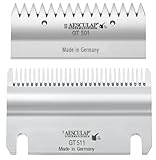 Kerbl Aesculap Schermesser Econom (Schermesser-Set, Zähne Obermesser: 15, Zähne Untermesser: 31,...