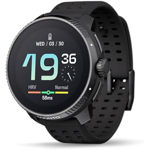 SUUNTO Race: GPS Sports Watch, Large & Bright AMOLED Color Screen, Long Battery Life