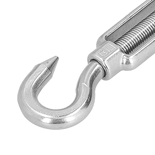 Tensores para cables M16 de acero inoxidable ajustables para cables y ajuste de tensión (Gancho y Gancho) miniatura 5