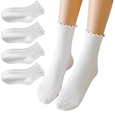 4-pairs(white)_ankle Socks