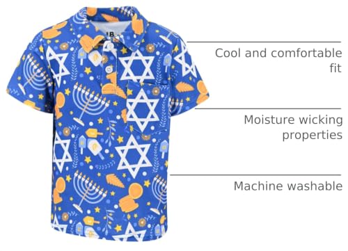 Image of Unique Baby Short Sleeve Collared Boys Polo Shirt, Toddler Kids Polo Shirts